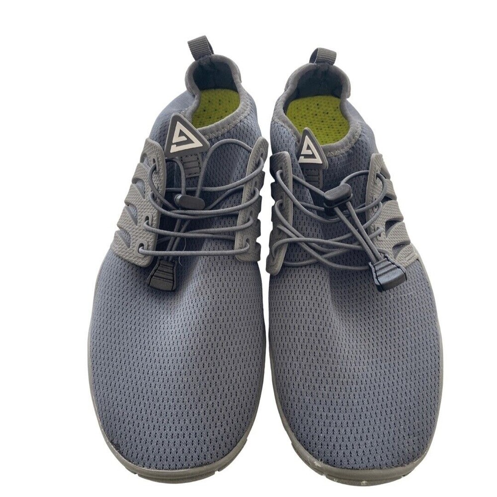 Racqua Womens Quick Dry Barefoot Grey Aqua Water Sport Flexible Shoes Size 12